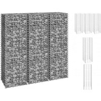 vidaXL Hochbeet Gabionen-Hochbeete 3 Stk 30x30x100 cm Eisen von OTTO DE ✔ Jetzt dieses Produkt und eine große Auswahl weiterer Produkte beim Gartenkönig finden ✔
