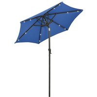 vidaXL Sonnenschirm Sonnenschirm mit LED-Leuchten Azurblau 200x211cm Aluminium von OTTO DE ✔ Jetzt dieses Produkt und eine große Auswahl weiterer Produkte beim Gartenkönig finden ✔