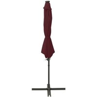 vidaXL Sonnenschirm Ampelschirm mit Mast und LED-Leuchten Bordeauxrot 300 cm von OTTO DE ✔ Jetzt dieses Produkt und eine große Auswahl weiterer Produkte beim Gartenkönig finden ✔
