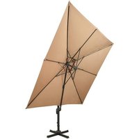 vidaXL Sonnenschirm Ampelschirm mit Lüftung 300x300 cm Taupe von OTTO DE ✔ Jetzt dieses Produkt und eine große Auswahl weiterer Produkte beim Gartenkönig finden ✔