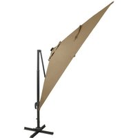 vidaXL Sonnenschirm Ampelschirm mit Mast und LED-Leuchten Taupe 300 cm von OTTO DE ✔ Jetzt dieses Produkt und eine große Auswahl weiterer Produkte beim Gartenkönig finden ✔