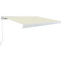 vidaXL Markise Manuelle Kassetten-Markise 350x250 cm Creme Balkon Terrasse von OTTO DE ✔ Jetzt dieses Produkt und eine große Auswahl weiterer Produkte beim Gartenkönig finden ✔
