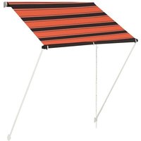 vidaXL Markise Einziehbare Markise 150150 cm Orange und Braun Balkon Terrasse von OTTO DE ✔ Jetzt dieses Produkt und eine große Auswahl weiterer Produkte beim Gartenkönig finden ✔