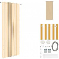 vidaXL Seitenmarkise Balkon-Sichtschutz Gelb und Weiß 80x240 cm Oxford-Gewebe von OTTO DE ✔ Jetzt dieses Produkt und eine große Auswahl weiterer Produkte beim Gartenkönig finden ✔