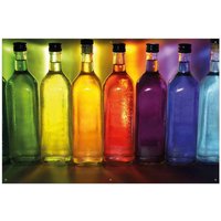 Wallario Sichtschutzzaunmatten Bunte Flaschen im Regal von OTTO DE ✔ Jetzt dieses Produkt und eine große Auswahl weiterer Produkte beim Gartenkönig finden ✔
