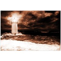 Wallario Sichtschutzzaunmatten Abstrakter Leuchtturm im Wasser bei stürmischer See von OTTO DE ✔ Jetzt dieses Produkt und eine große Auswahl weiterer Produkte beim Gartenkönig finden ✔