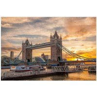 Wallario Sichtschutzzaunmatten Tower Bridge - London bei Sonnenuntergang von OTTO DE ✔ Jetzt dieses Produkt und eine große Auswahl weiterer Produkte beim Gartenkönig finden ✔