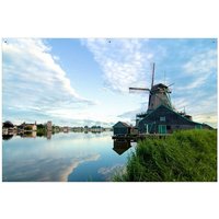 Wallario Sichtschutzzaunmatten Alte Windmühle an einem Fluss von OTTO DE ✔ Jetzt dieses Produkt und eine große Auswahl weiterer Produkte beim Gartenkönig finden ✔