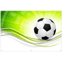 Wallario Sichtschutzzaunmatten Fußball - grün weiße Wellen Muster von OTTO DE ✔ Jetzt dieses Produkt und eine große Auswahl weiterer Produkte beim Gartenkönig finden ✔