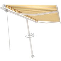 vidaXL Markise Standmarkise Automatisch 450x350 cm Gelb Weiß Balkon Terrasse von OTTO DE ✔ Jetzt dieses Produkt und eine große Auswahl weiterer Produkte beim Gartenkönig finden ✔