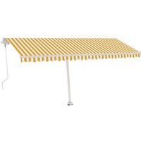 furnicato Markise Standmarkise Automatisch 500x300 cm Gelb/Weiß von OTTO DE ✔ Jetzt dieses Produkt und eine große Auswahl weiterer Produkte beim Gartenkönig finden ✔