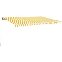 furnicato Markise Automatisch Einziehbar 500x300 cm Gelb und Weiß von OTTO DE ✔ Jetzt dieses Produkt und eine große Auswahl weiterer Produkte beim Gartenkönig finden ✔