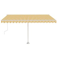 furnicato Markise Standmarkise Automatisch 450x350 cm Gelb/Weiß von OTTO DE ✔ Jetzt dieses Produkt und eine große Auswahl weiterer Produkte beim Gartenkönig finden ✔