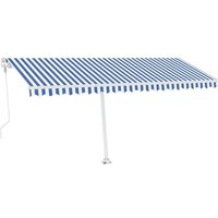 furnicato Markise Standmarkise Automatisch 500x350 cm Blau & Weiß von OTTO DE ✔ Jetzt dieses Produkt und eine große Auswahl weiterer Produkte beim Gartenkönig finden ✔